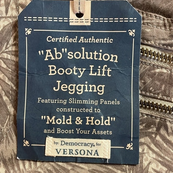 Democracy NWT Absolution Booty Lift Jegging Size 8 - Picture 14 of 15